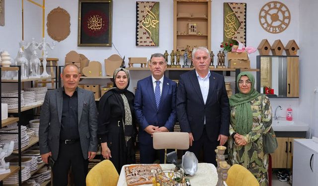 Kadın Girişimci Neşe Ahıskalıoğlu Kendi Sanat Atölyesini Hizmete Açtı