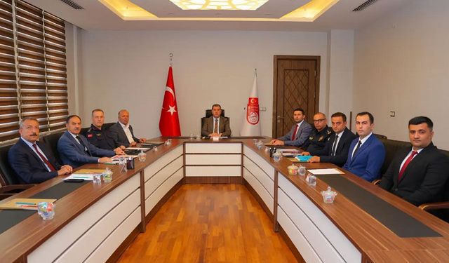 Bayburt’ta üniversite güvenliği için alınan tedbirler görüşüldü