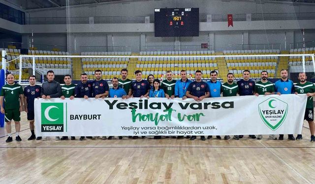 Bayburt'ta '29 Ekim' Voleybol Turnuvası Düzenlendi