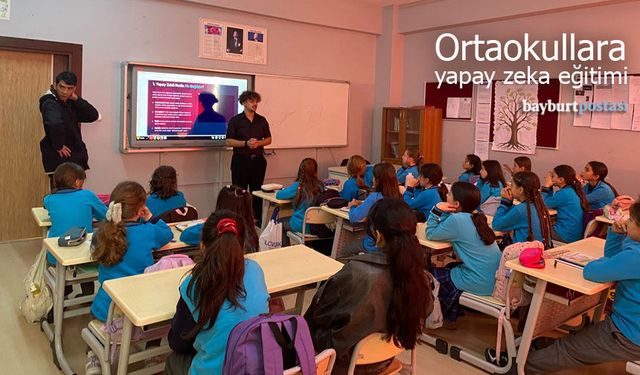 Bayburt Üniversitesi’nden Ortaokul Öğrencilerine Yapay Zekâ Eğitimi