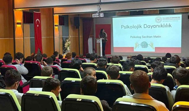 Bayburt’ta Liselilere "Psikolojik Dayanıklılık" Eğitimi