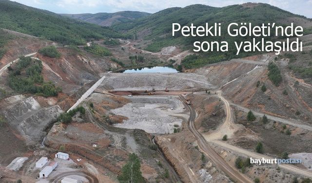 Petekli Göleti'nde sona gelindi
