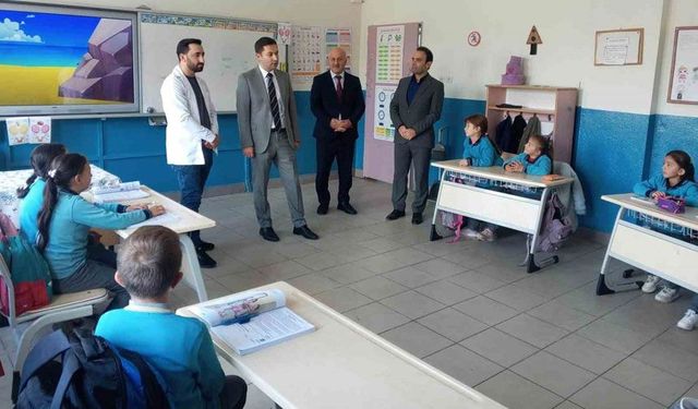 Aydıntepe Kaymakamı Deniz Yıldırım’dan Okul, Kurs ve Pazar Ziyareti