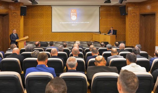 Bayburt’ta 4. İl Koordinasyon Kurulu Toplantısı yapıldı