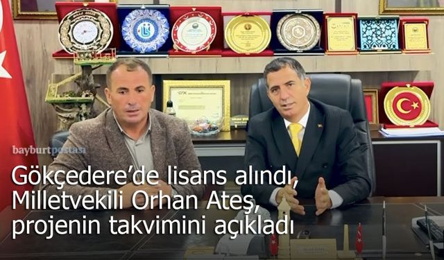 Gökçedere doğal gaza kavuşuyor