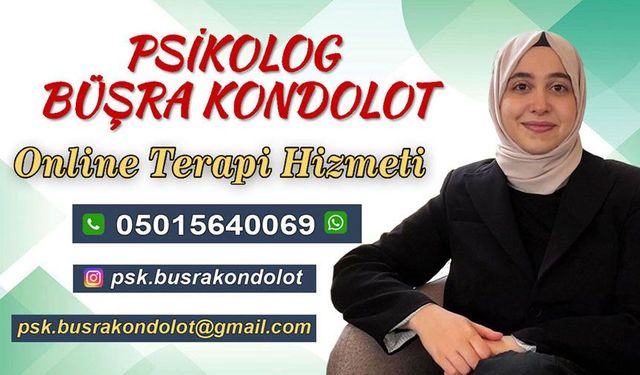 Psikolog Büşra Kondolot (Online Psikolojik Destek)