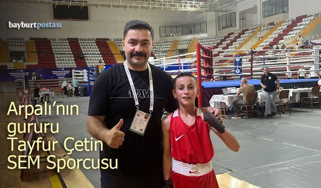 Arpalı'nın Gururu Tayfur Çetin, SEM Sporcusu Oldu!
