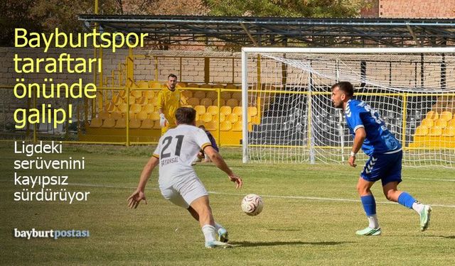 Bayburtspor evinde güldü, puanını 6’ya yükseltti