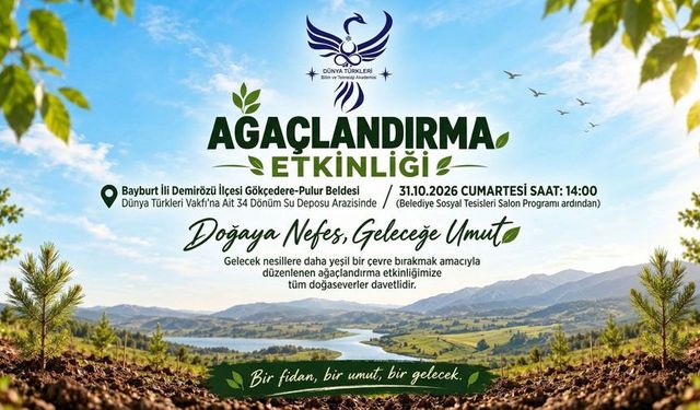 Gökçedere’de Fidanlar Toprakla Buluşuyor
