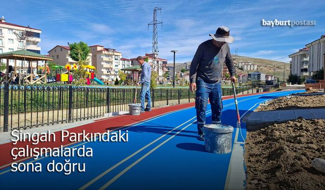 Şingah Parkında ikinci etap çalışmaları sürüyor