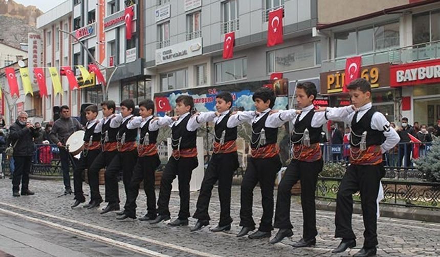 Bayburt'ta Cumhuriyetin 98. Yıl Coşkusu