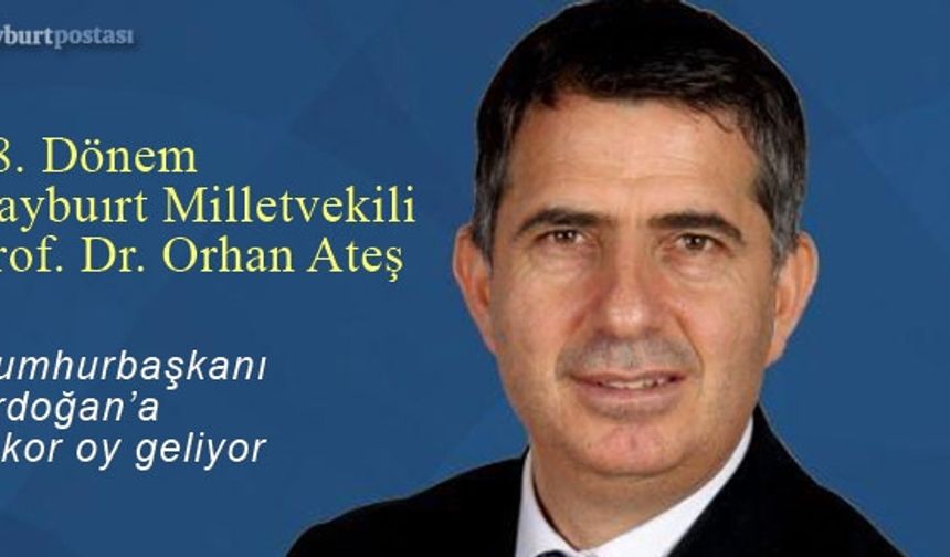 28. Dönem Bayburt Milletvekili Prof. Dr. Orhan Ateş