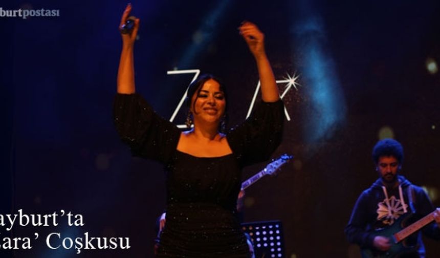 Bayburt'ta 'Zara' Konserine Yoğun İlgi