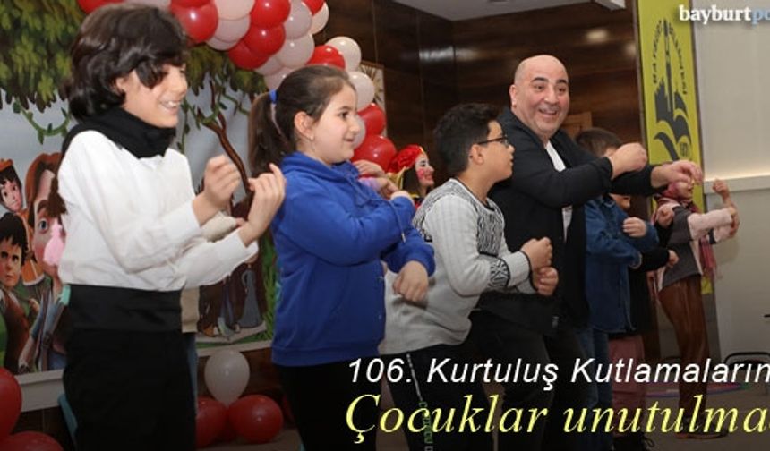 106. Yıl Kurtuluş Kutlamalarında Çocuklar Unutulmadı