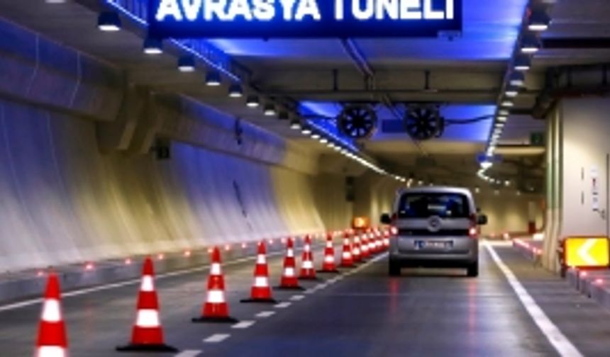 Avrasya Tüneli'nden geçişler başladı