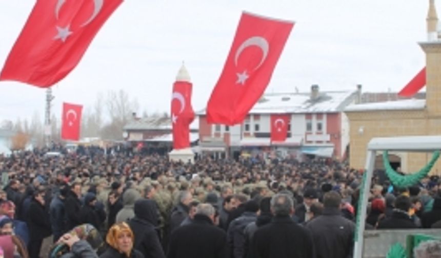 Şehit Ömür Erbay son yolculuğunda