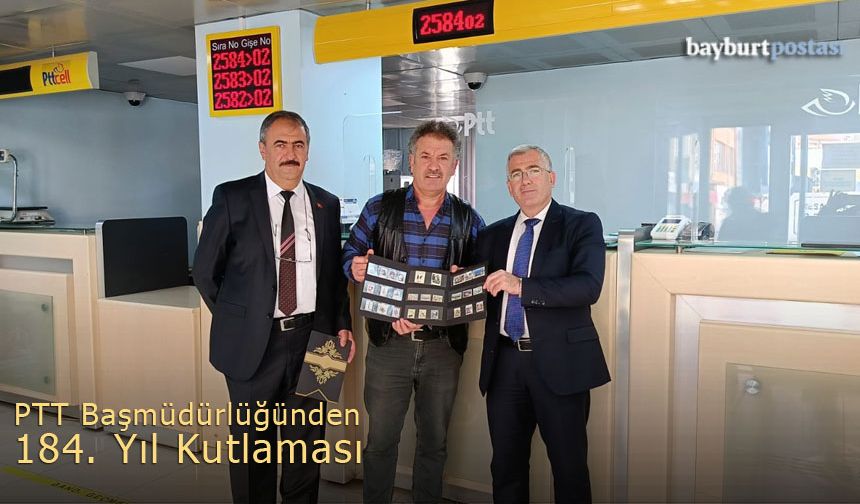 PTT Bayburt Başmüdürlüğünden 184. Yıl Kutlaması