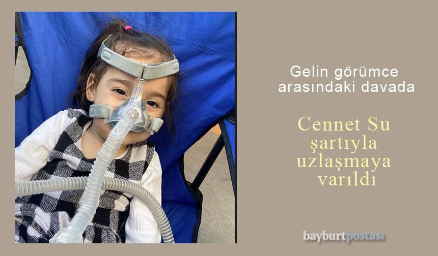 Bayburt'ta gelin görümce arasındaki davada 'Cennet Su' şartıyla uzlaşma