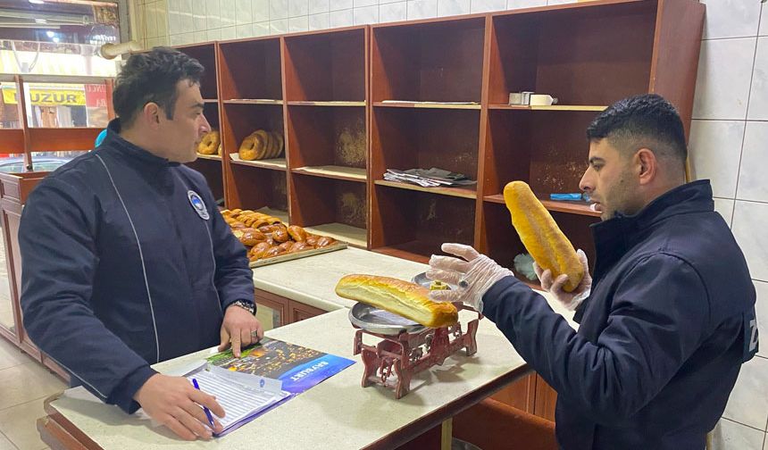 Bayburt'ta zabıtanın fırın denetimleri