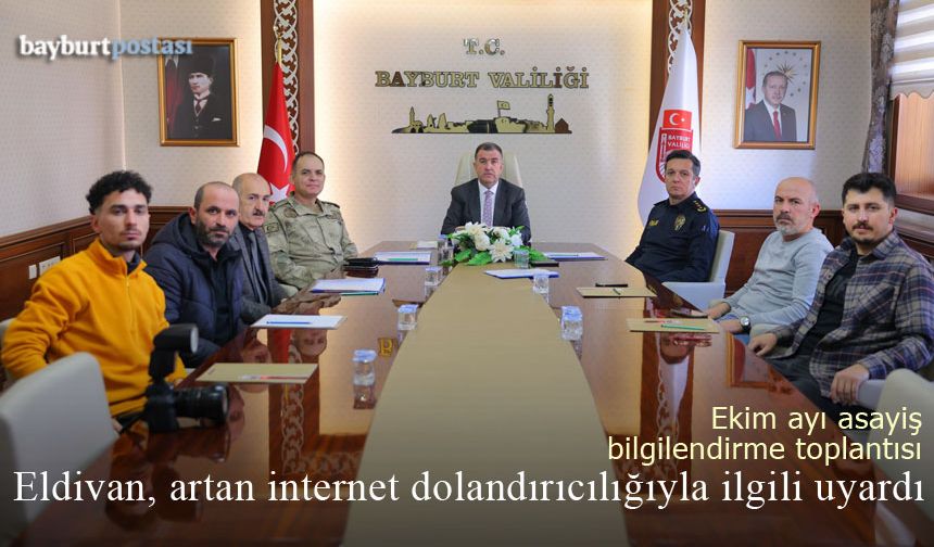 Vali Mustafa Eldivan internet dolandırıcılığına dikkat çekti