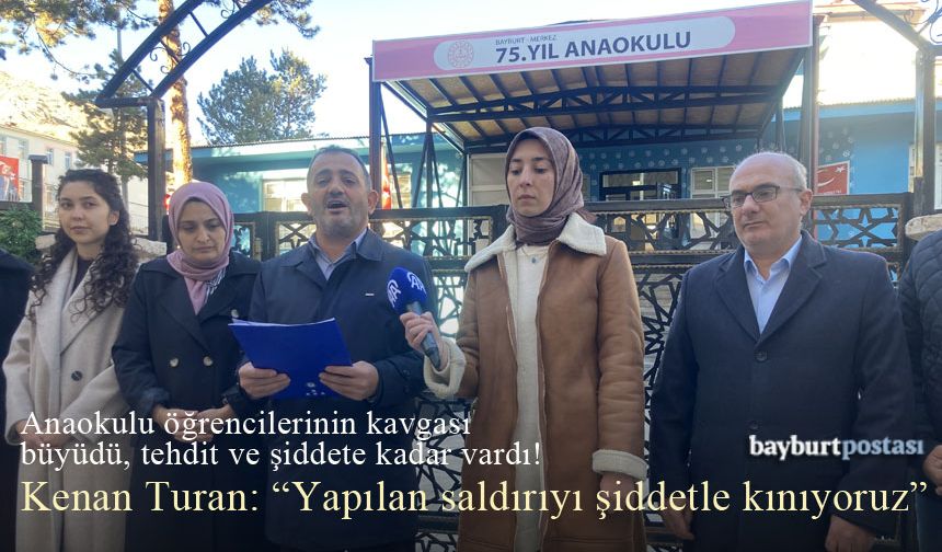 Eğitim Bir-Sen Bayburt Şubesi öğretmene yapılan tehdit ve şiddeti kınadı!