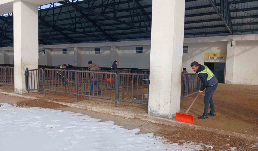 Bayburt’ta karantinaya alınan canlı hayvan pazarı yarın açılıyor