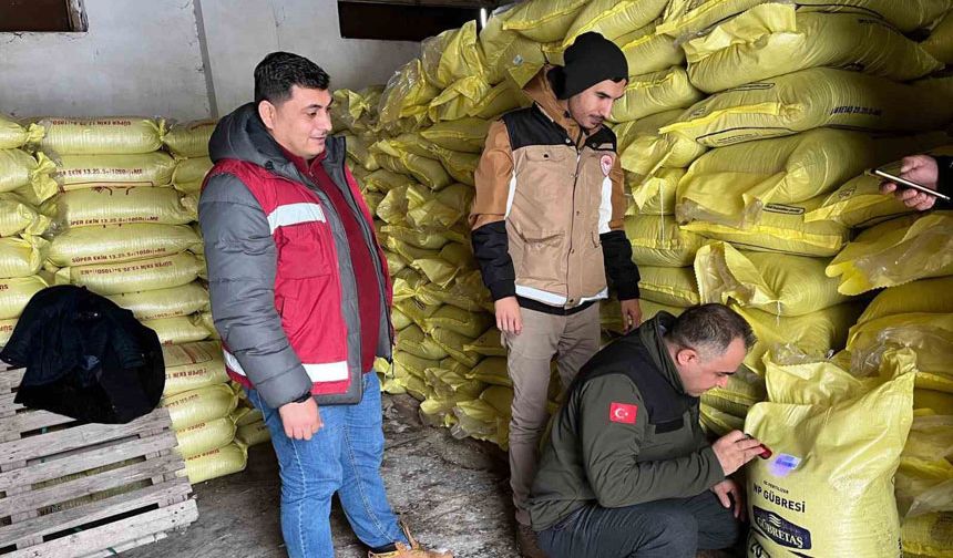 Bayburt'ta gübre denetimi seferberliği