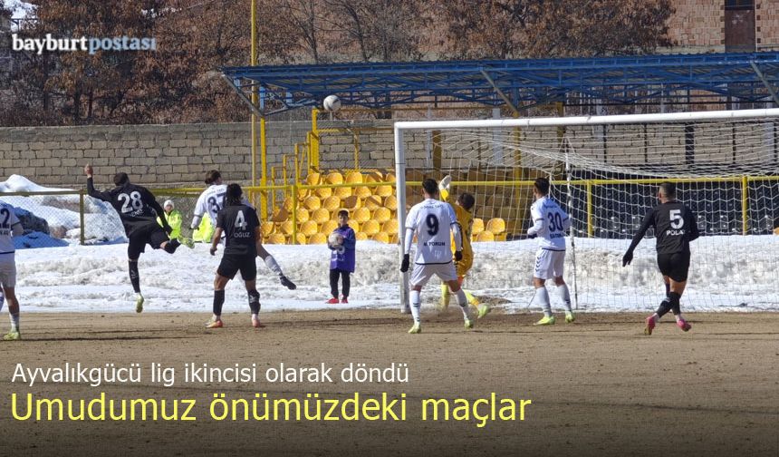 Bayburt Özel İdarespor Ayvalıkgücü'ne de kaybetti!