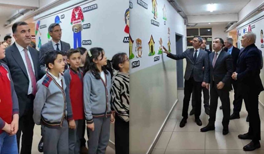 Cumhuriyet İlkokulunda "İngilizce Sokağı Projesi"