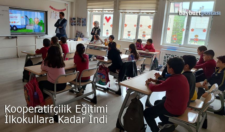 Kooperatifçilik Eğitimi Bayburt'ta İlkokullara Kadar İndi: İşte Detaylar!