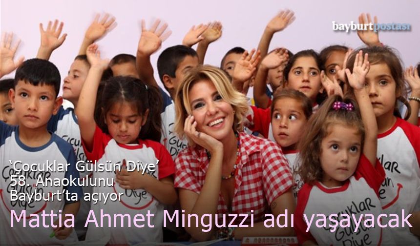 Mattia Ahmet Minguzzi ismi Bayburt'ta yaşatılacak