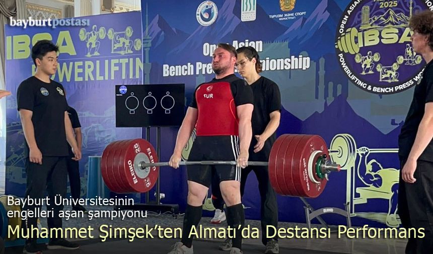 Ay-Yıldızlı Bayrak Muhammet Şimşek ile Zirvede: 3 Altın Madalya Gururu