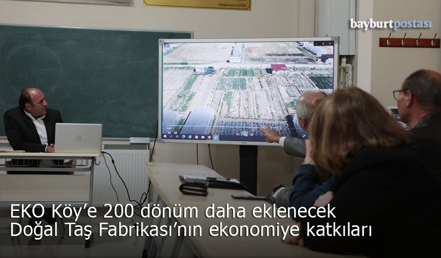 Bayburt STK Platformu EKO-Köy ve Doğal Taş kazanımlarını konuştu