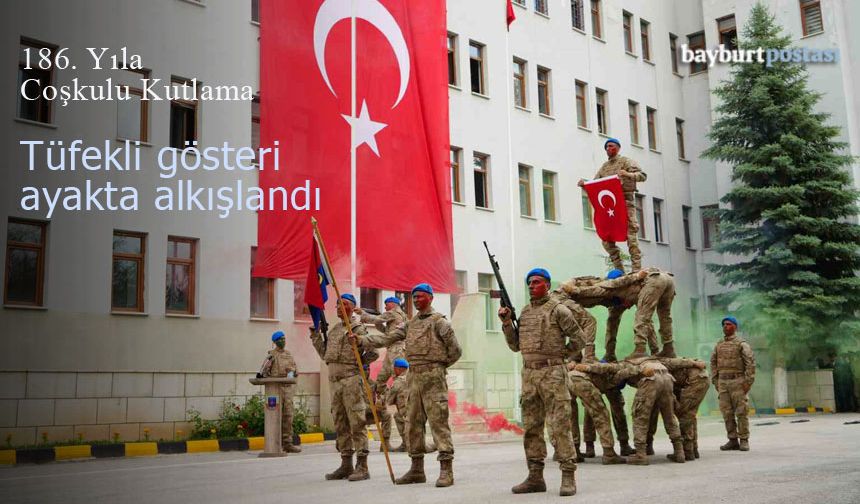 Bayburt'ta Jandarmadan Coşkulu 186. Yıl Kutlaması