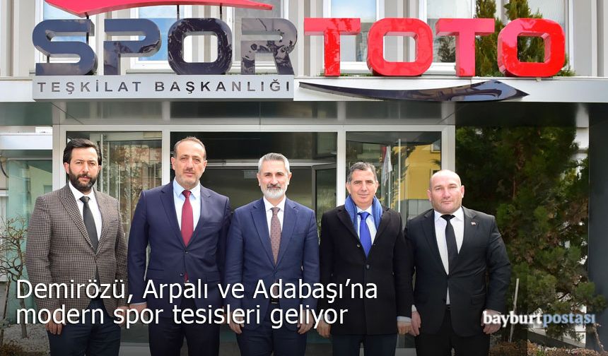 Bayburt'a Spor Yatırımı İçin İmzalar Atıldı!