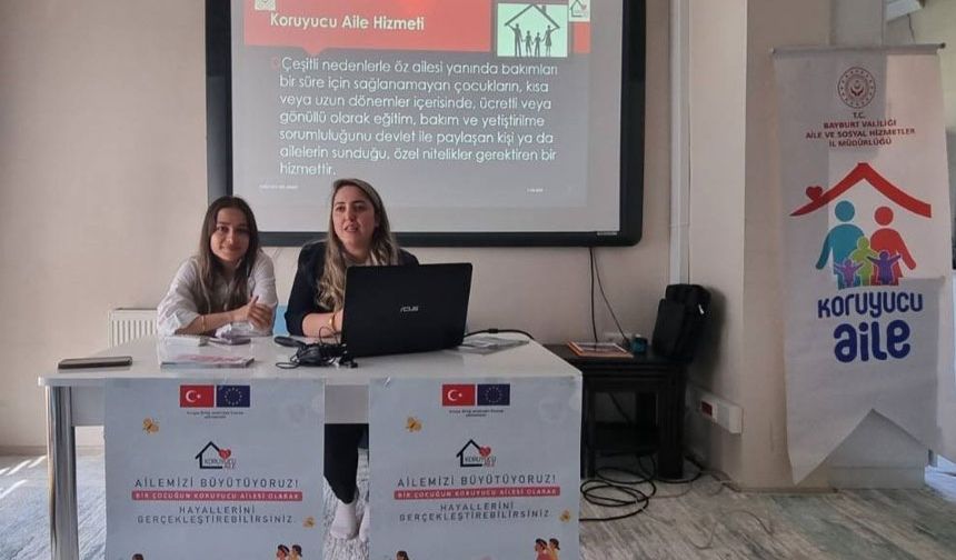 Bayburt'ta 'Koruyucu Aile' bilinci artırılıyor