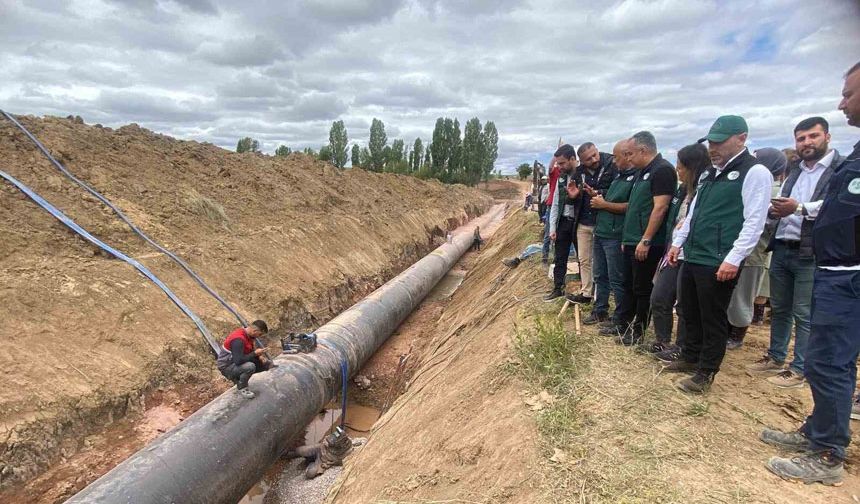 Bayburt Kırklartepe Barajı'nda İncelemeler Yapıldı