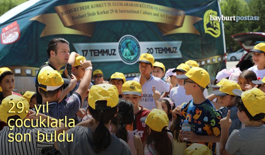 29. Dede Kokut Şölenleri çocuk eğlenceleriyle son buldu