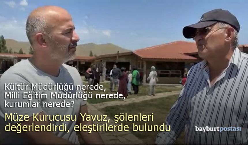 Kenan Yavuz şölenleri değerlendirdi: "Kurumlar nerede?"