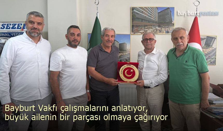 Bayburt Vakfı burs desteğini daha da büyütmek istiyor