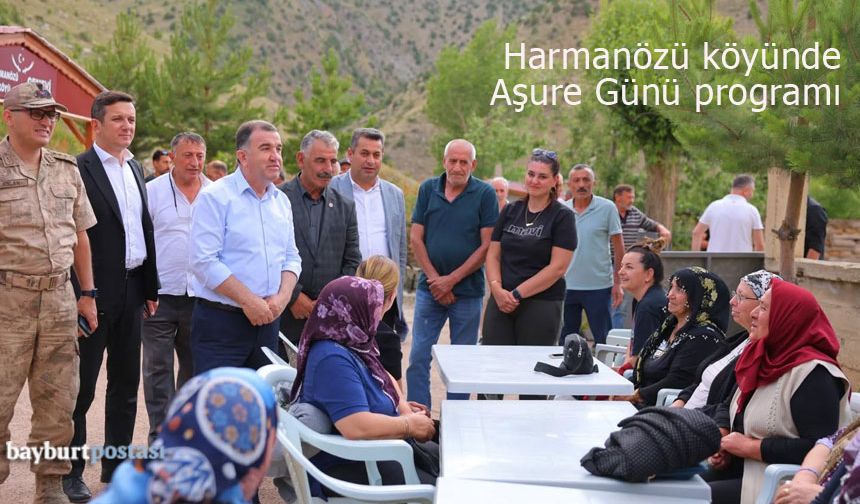 Harmanözü köyünde 'Aşure Günü' programı