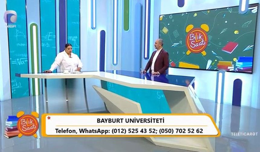 Bayburt Üniversitesi, Hazar TV'de tanıtıldı