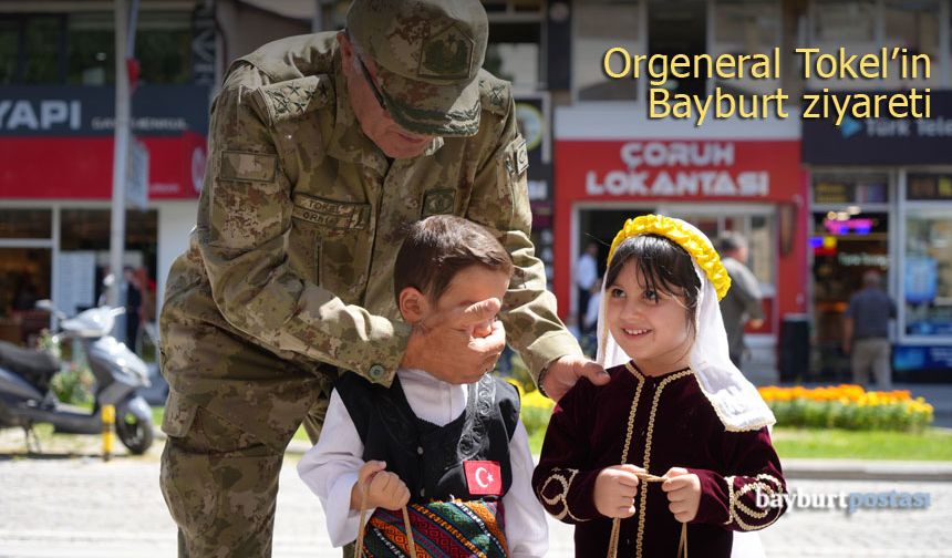 Kara Kuvvetleri Komutanı Orgeneral Metin Tokel'in Bayburt ziyareti