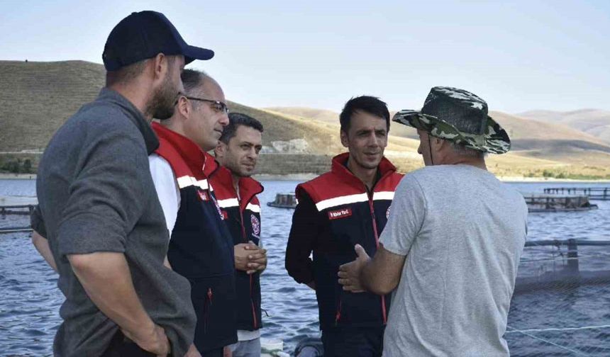 Bayburt’ta alabalık üretim süreçleri incelendi