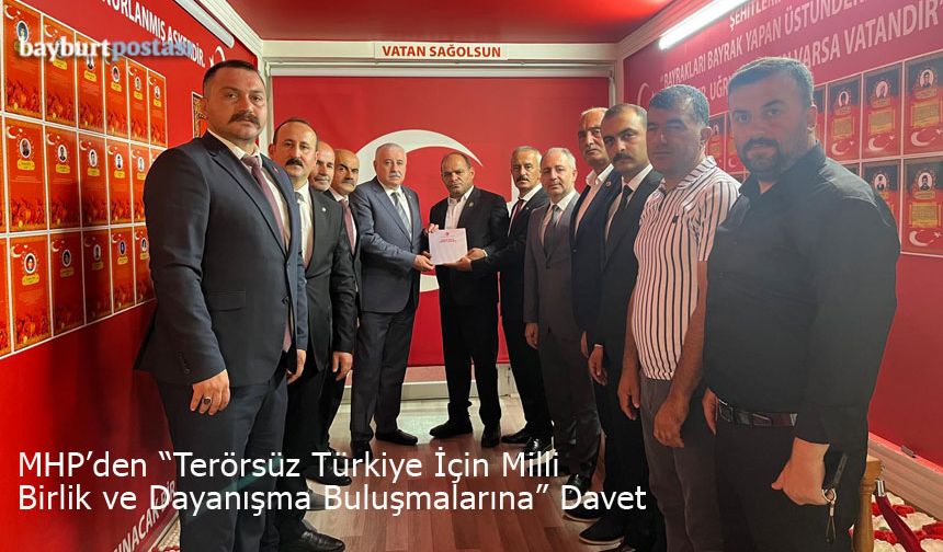 MHP Milletvekili Sermet Atay'dan Bayburt'ta 'Terörsüz Türkiye' Daveti