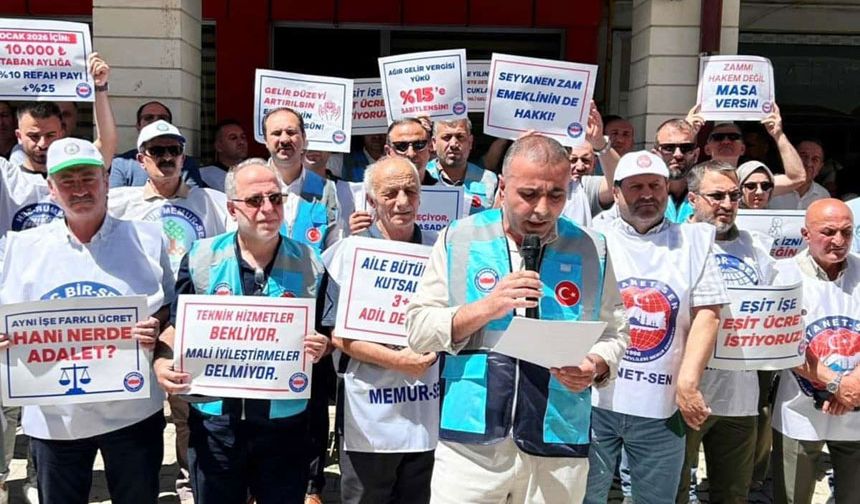 Bayburt Memur-Sen'den Hükümete: "Teklif Yetersiz"