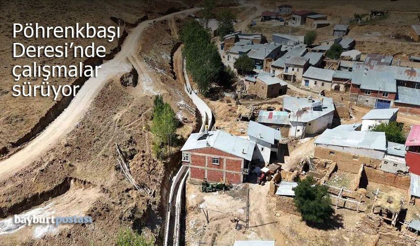 Yukarı Dikmetaş köyünde çalışmalar sürüyor