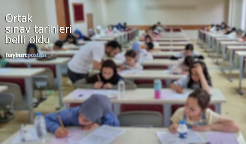 MEB, ortaokul ve liselerde ortak sınav tarihlerini açıkladı