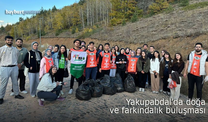 Bayburt Üniversitesi Öğrencilerinden Doğa ve Farkındalık Buluşması