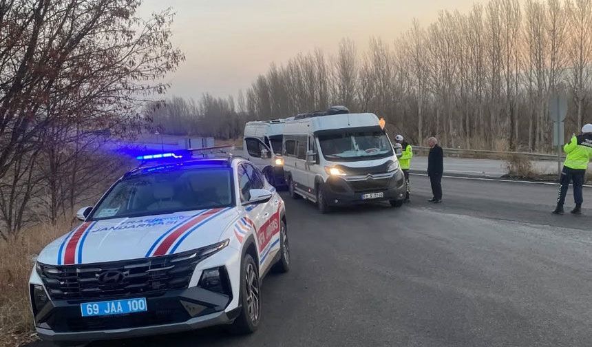 Bayburt'ta Okul Servislerine Denetim